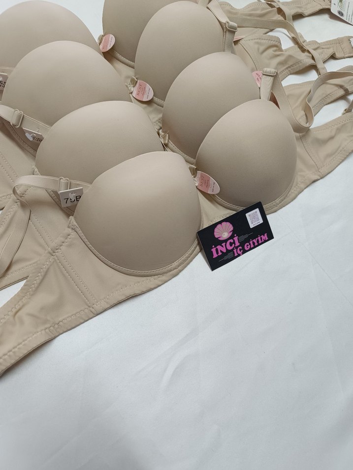 lDestekli, Balenli Straplez Sütyen  - Görsel 3