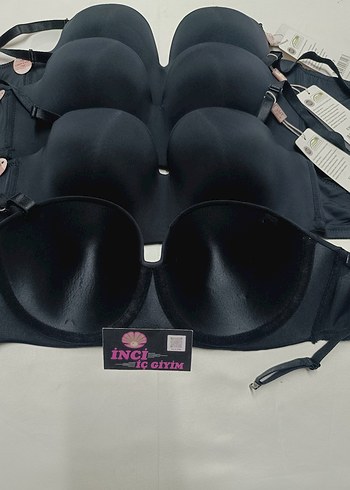 Desteksiz, Balenli C Cup Sütyen  - Görsel 4