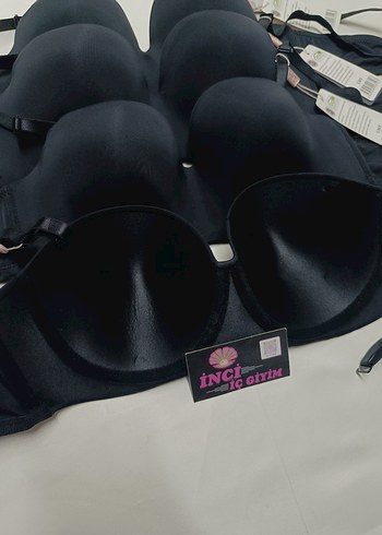 Desteksiz, Balenli C Cup Sütyen  - Görsel 5