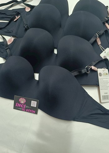 Desteksiz, Balenli C Cup Sütyen  - Görsel 2