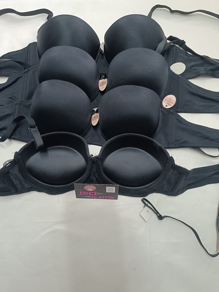 Destekli, Balenli Straplez Sütyen  - Görsel 5