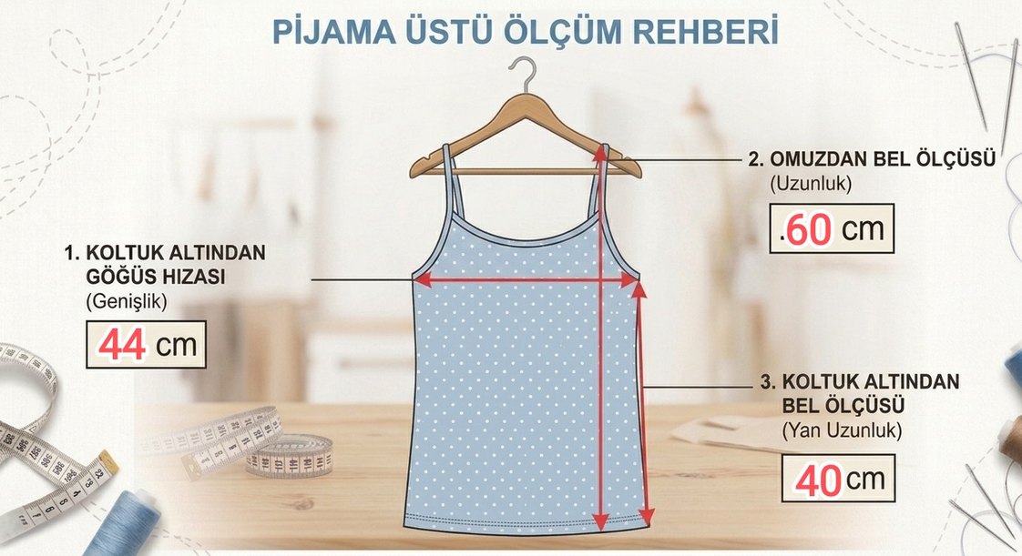 Çiçek Desenli Pijama Takımı — görsel 7/7