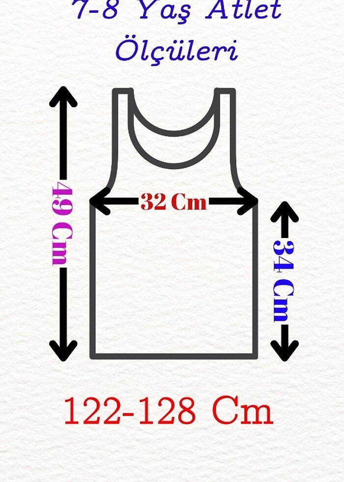 7-8 Yaş Kız Çocuk Atlet-Boxer Takımı - Görsel 2
