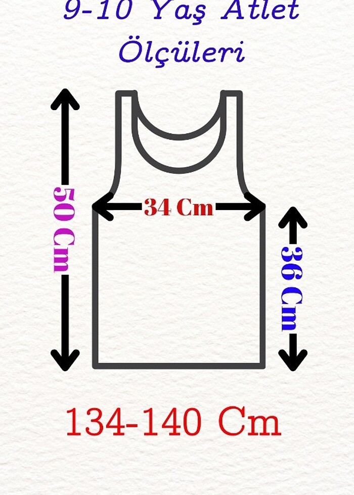 9-10 Yaş Kız Çocuk Atlet-Boxer Takımı - Görsel 2