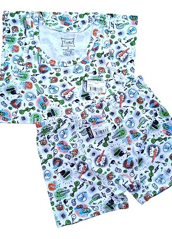 Tutku 3-4 Yaş Erkek Çocuk Atlet-Boxer Takımı - Görsel 6