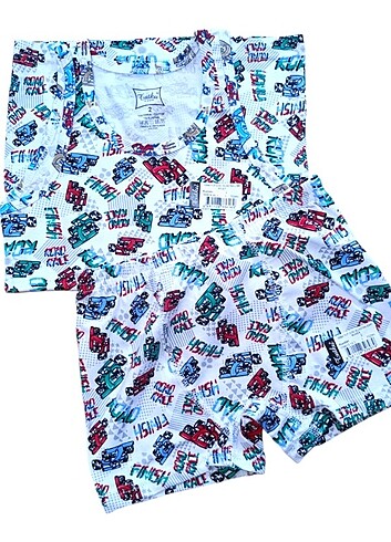 Tutku 3-4 Yaş Erkek Çocuk Atlet-Boxer Takımı - Görsel 12