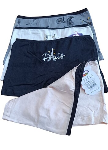 4 ADET Kız Çocuk Boxer - Görsel 4