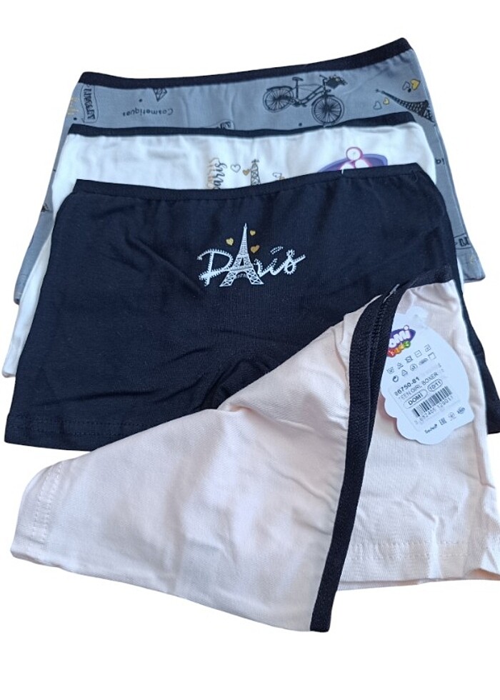 4 ADET Kız Çocuk Boxer - Görsel 2