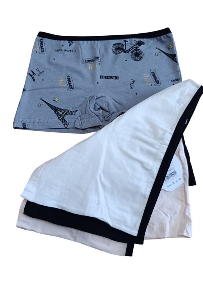 4 ADET Kız Çocuk Boxer - Görsel 4