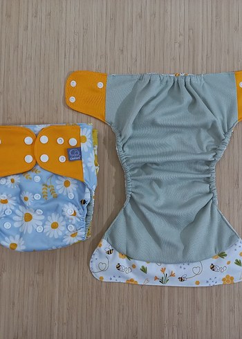 Beden Renk Elinfant Yıkanabilir Bebek Bezleri