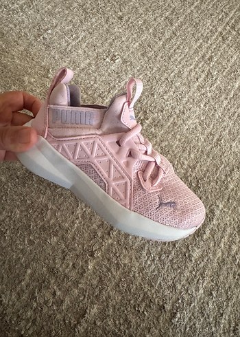 Puma Kız Çocuk Pembe Bağcıklı Spor Ayakkabı