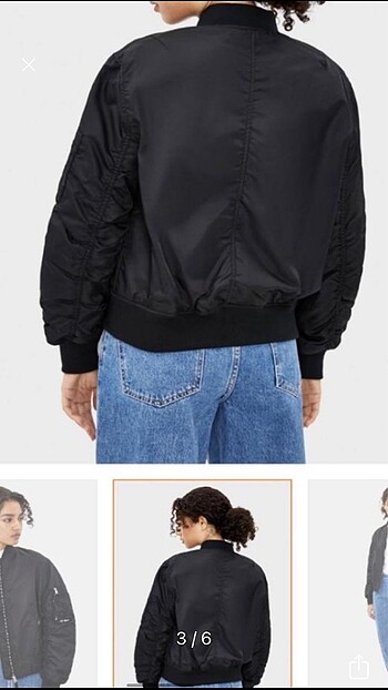 xs Beden bershka bomber ceket