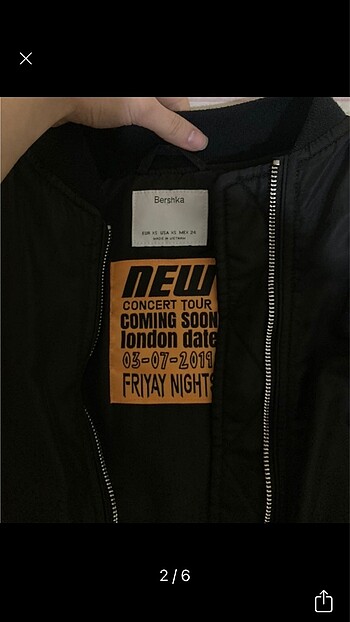 Bershka bershka bomber ceket
