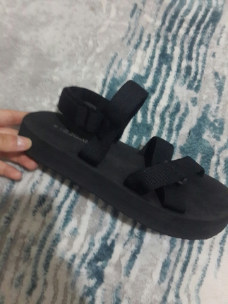 H&M Siyah sandalet