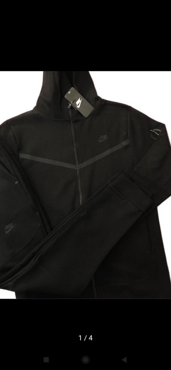 siyah nike tech eşofman takımı - Görsel 2