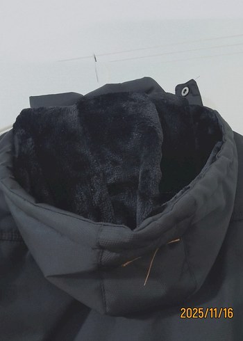 Siyah Kemerli Erkek Midi Ceket - Görsel 14