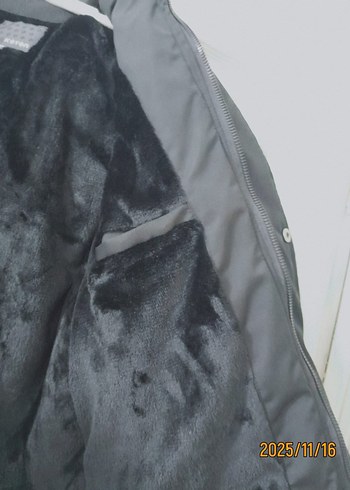 Siyah Kemerli Erkek Midi Ceket - Görsel 12