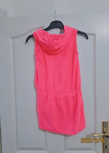 Fermuarlı Pembe Bebek Kız Tulum - Görsel 3