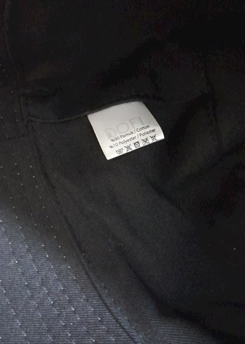 Beyaz Minimalist kadın Şapka - Görsel 3