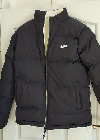 Siyah Fermuarlı Erkek Street Wear Mont - Görsel 3