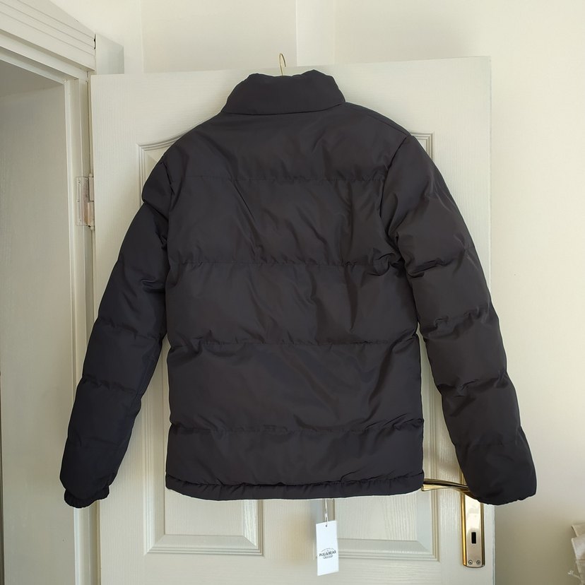 Siyah Fermuarlı Erkek Street Wear Mont - Görsel 5