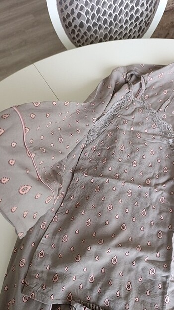 xs Beden çeşitli Renk Şortlu yazlık pijama takim