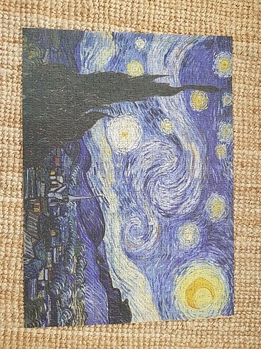 1000 parça puzzle yıldızlı geceler