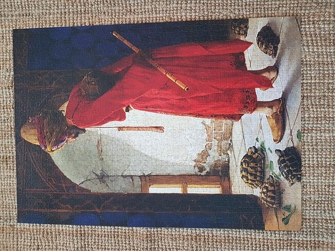 2000 parça puzzle kaplumbağa terbiyecisi