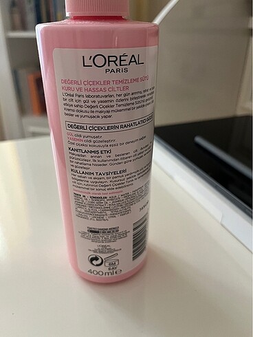  Beden LOréal Paris Makyaj Temizleme sütü