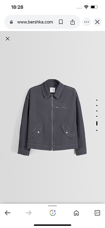 Bershka kapitone ceket