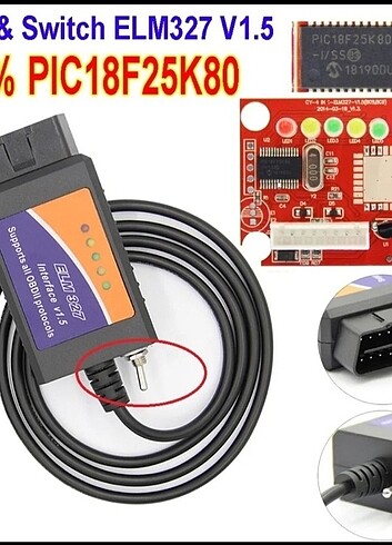 Obd2 arıza tesbiti ve gizli özellik açma cihazı