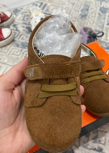 Erkek Bebek Süet İlk Adım Ayakkabısı - Görsel 3