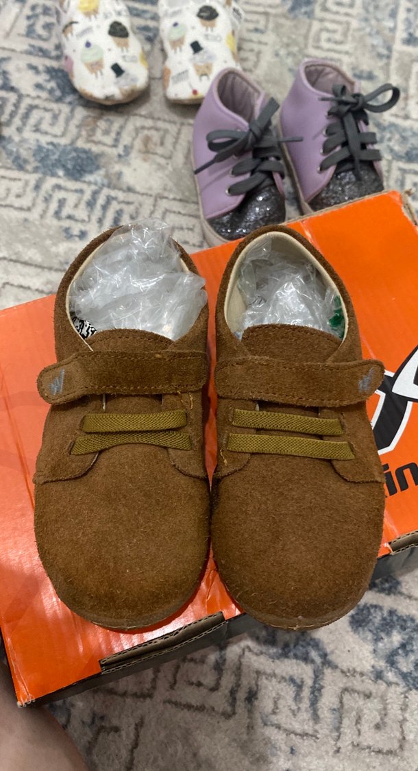 Erkek Bebek Süet İlk Adım Ayakkabısı - Görsel 4