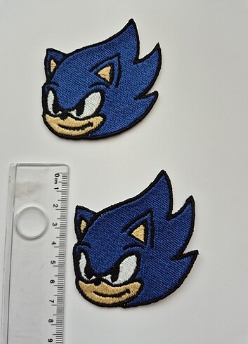 Beden Arma/Yama/Peç Ütü ile yapışan Sonic