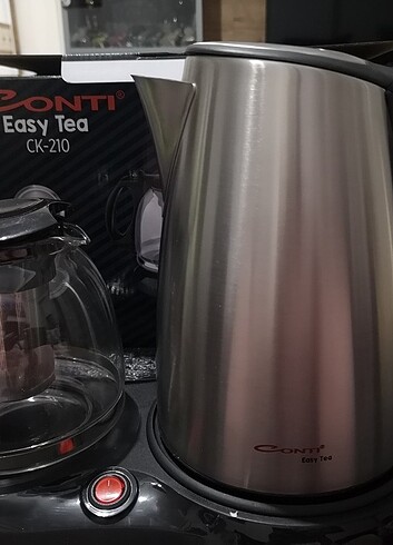  Beden Contı eas tea elektrikli çaycı sıfır kutusunda hiç kullanılmadı 