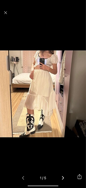 Sheinside Midi etek