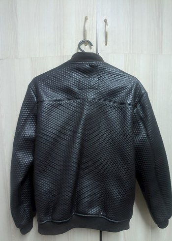 Erkek suni deri mont - Görsel 6