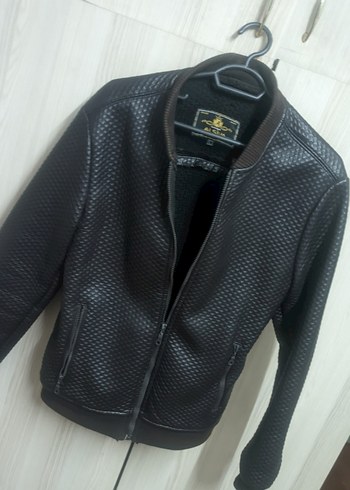 Erkek suni deri mont - Görsel 4