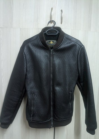 Erkek suni deri mont - Görsel 5