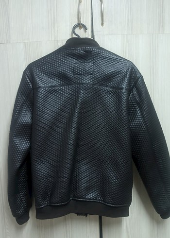 Erkek suni deri mont - Görsel 3