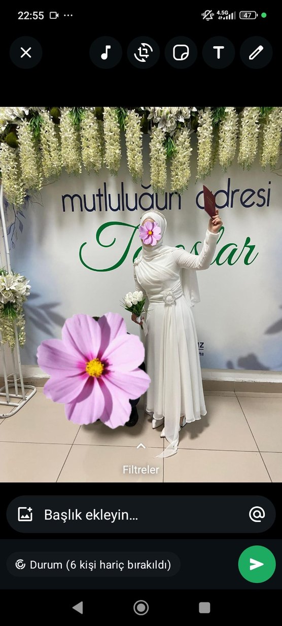 Beyaz nikah elbisesi - Görsel 2