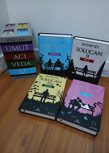  Beden Zeynep Sey Solucan Serisi 4 Kitap