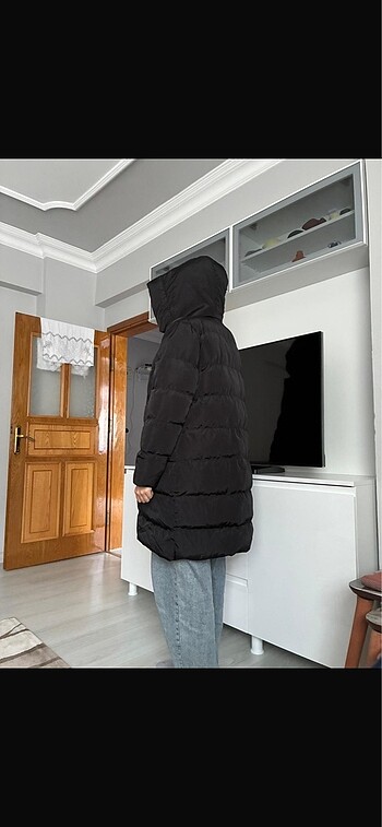 Diğer Siyah şişme mont