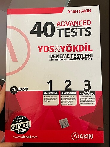 YDS yökdil deneme testleri