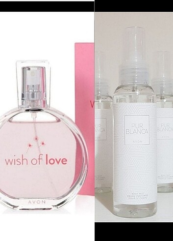 Wish of love&Pur blanca sprey