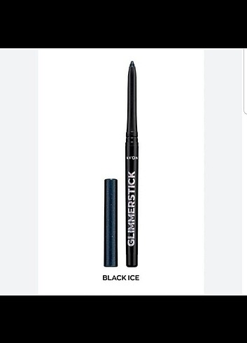 Avon Glimmerstick Pırıltılı Göz Kalemi Black İce