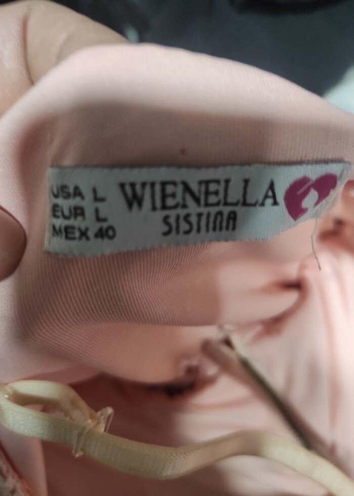 Pudra rengi kısa abiye  - Görsel 5