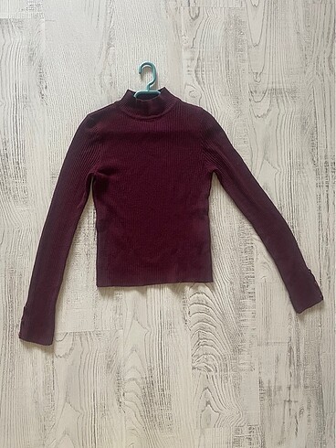 KOTON BORDO BLUZ XS