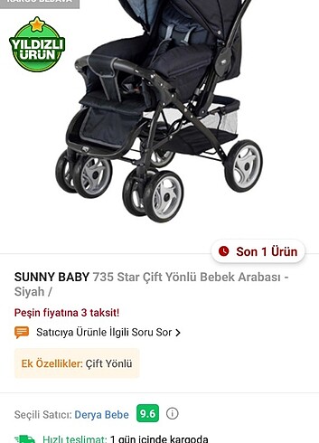 Sunny Baby Bebek Arabası 