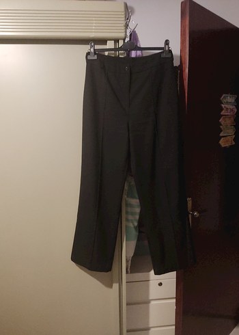 Zara Siyah Kumas Pantolon
